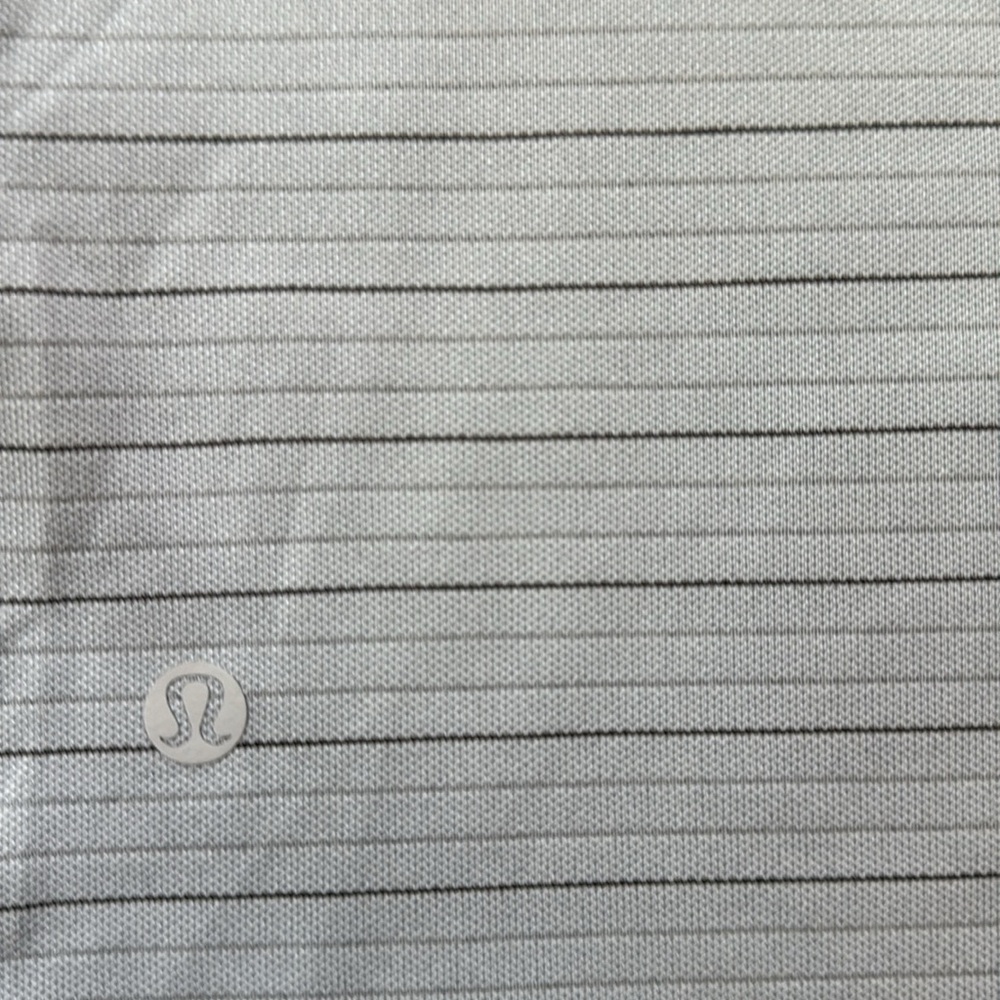 NWT lululemon athletica Light Blue Men's Evolution Polo - Picture 6 of 6